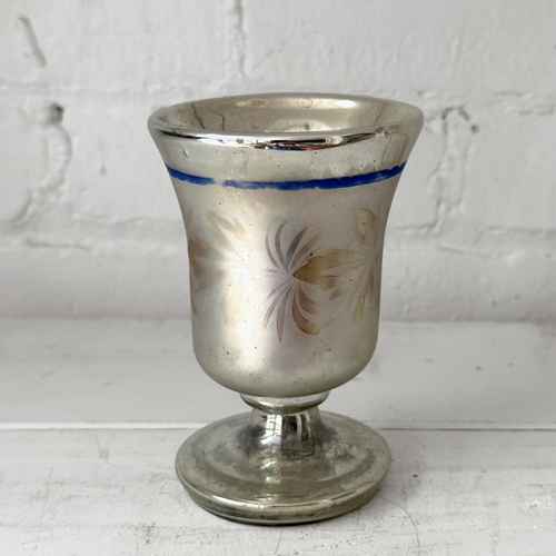 19th Century Mercury Glass Vase (#MG02)