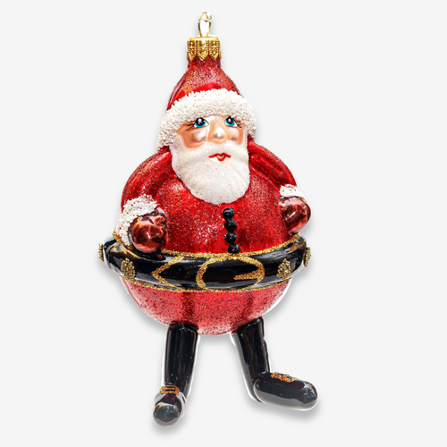 Chubby Santa Ornament