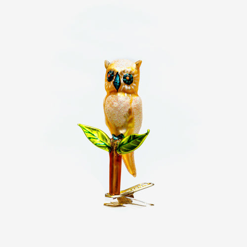 Small Owl Clip-on Ornament