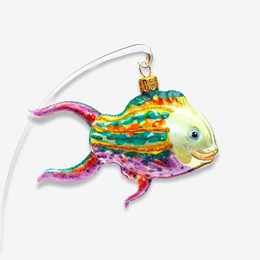 Small Striped Fish Ornament