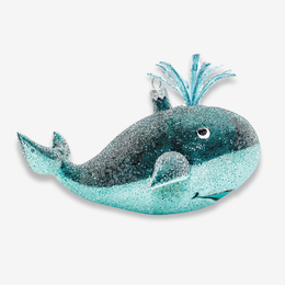 Large Whale Ornament