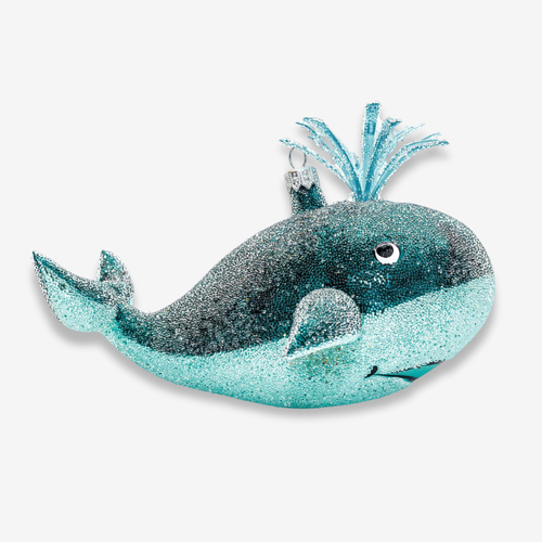 Large Whale Ornament