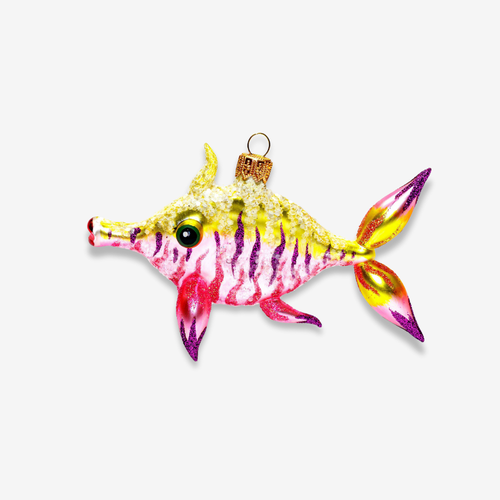 Yellow & Pink Fish Ornament