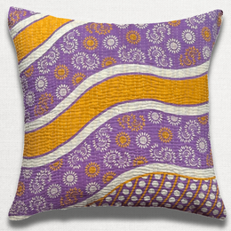 Vintage Sari Pillow (10JF22)