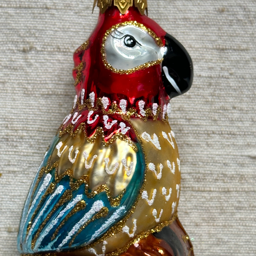 Nostalgic Parrot Ornament