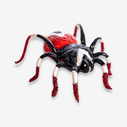 Black & Red Spider Ornament