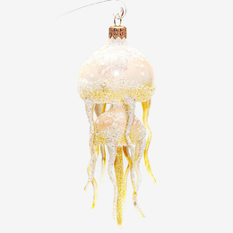 White Jellyfish Ornament