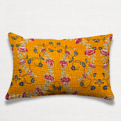 Vintage Sari Pillow (10JF23)