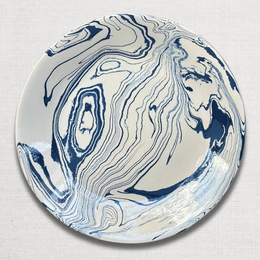 Marbled Dinner Plate Dark Belle Île (DB 11)
