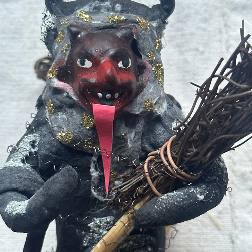 Nostalgic Cotton Krampus Ornament