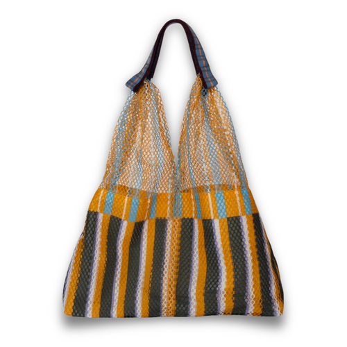 Elziver Small Mesh Tote 2511 in Sunflower