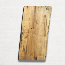 Spencer Peterman 21" Spalted Maple Small Cutting Board (#17)