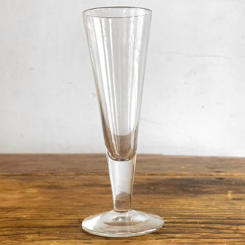 19th Century French Antique Champagne Flute (No. g12)