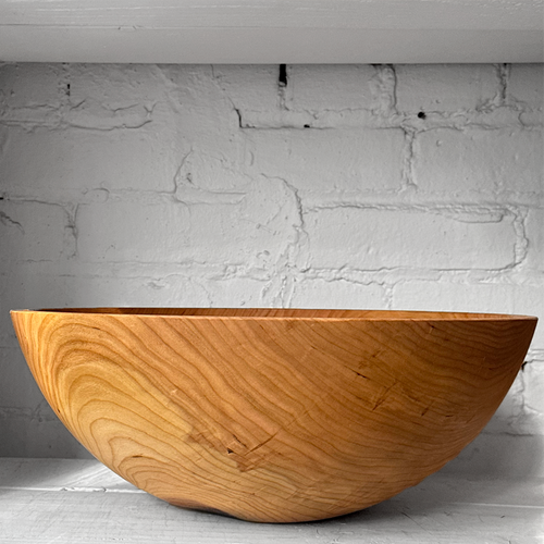 Spencer Peterman Cherry Wood 15" Round Bowl (# 12)