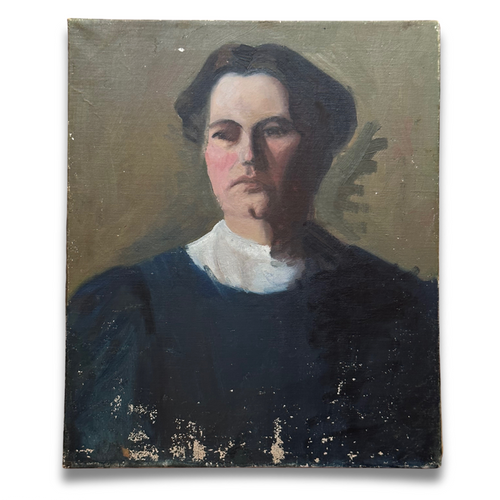 Early 20th-century Marion Pooke Portrait Painting