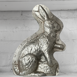 Antique Chocolate Rabbit Mold (#13)