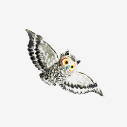 Flying Owl Ornament