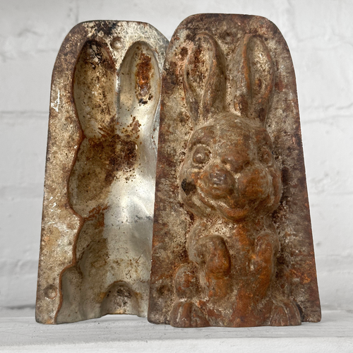 Antique Chocolate Rabbit Mold (#14)