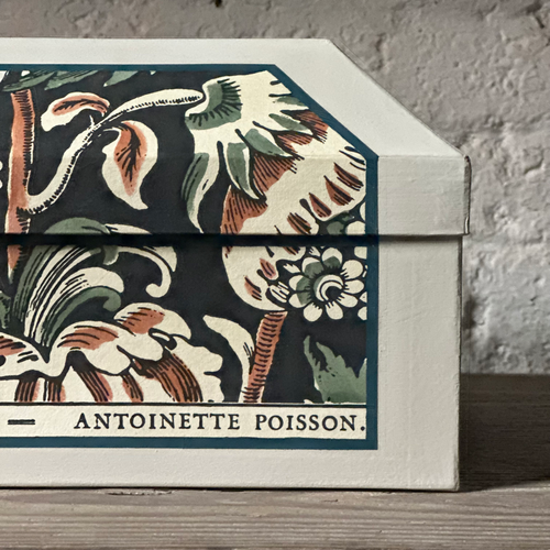 Antoinette Poisson Medium Wedding Box in "Grand Parots" No. 59A