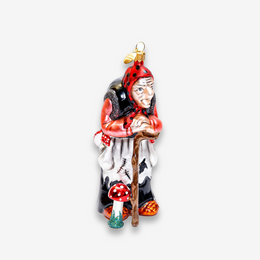 Baba Yaga Ornament