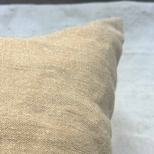 19th Century French Linen Pillow (#170)