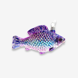 Purple & Blue Fish Ornament