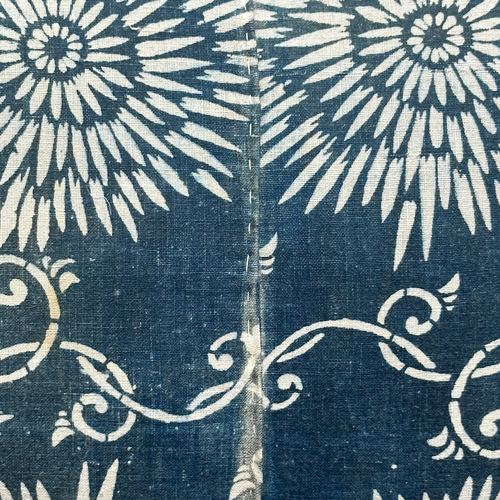 19th Century Chinese Batik Pillow (#173)