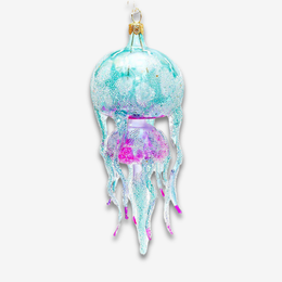 Purple & Blue Jellyfish Ornament