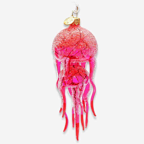 Pink Jellyfish Ornament