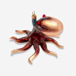 Brown Optopus Ornament