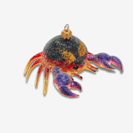 Muilticolor Crab Ornament