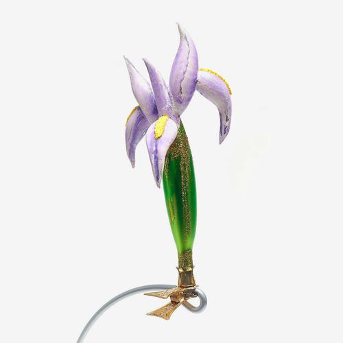 Iris Flower Clip-on Ornament