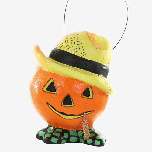 Pumpkin Scarecrow Candy Bucket