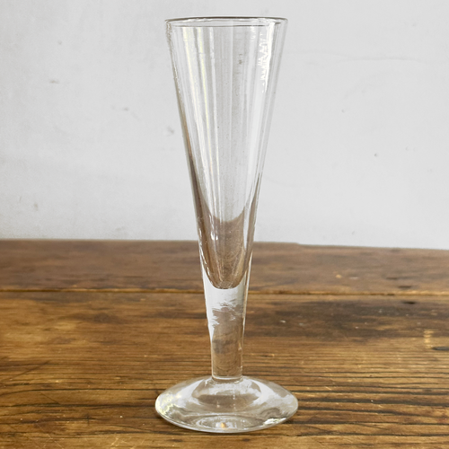 19th Century French Antique Champagne Flute (No. g18)