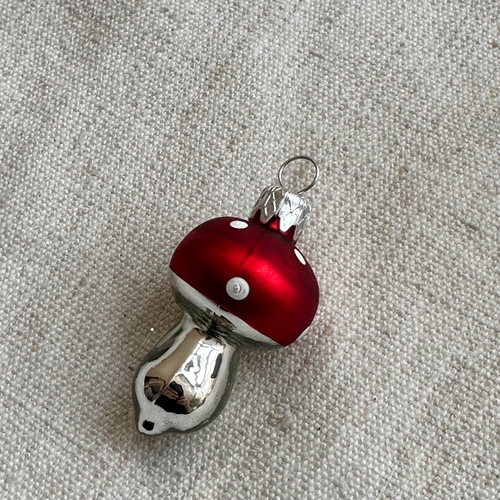 Nostalgic Mini Mushroom Ornament