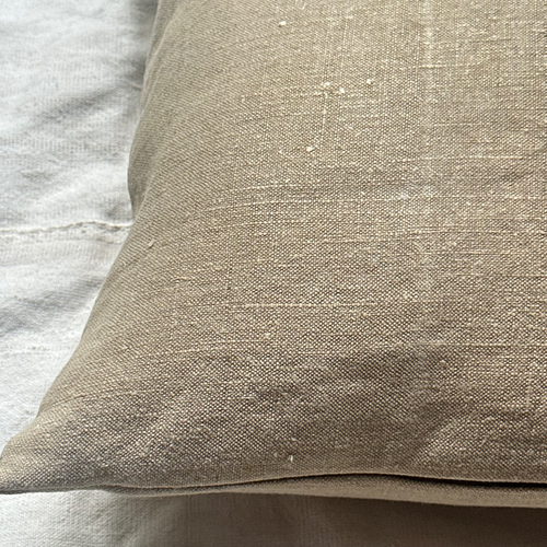 19th Century French Linen Pillow (#190)