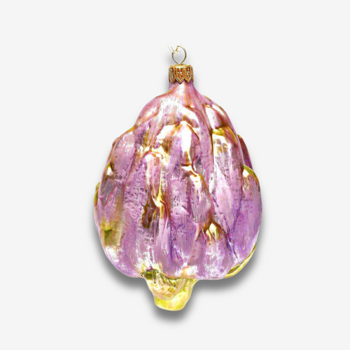 Purple Artichoke Ornament