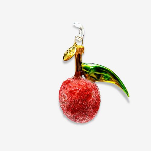 Lychee With Leaf Ornament