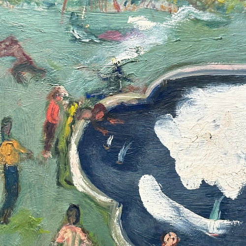 20th-century Painting by Alvin Ross (1920-1975)