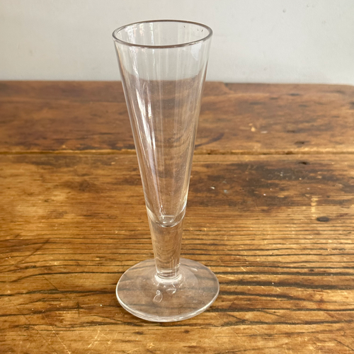 19th Century French Antique Champagne Flute (No. g19)