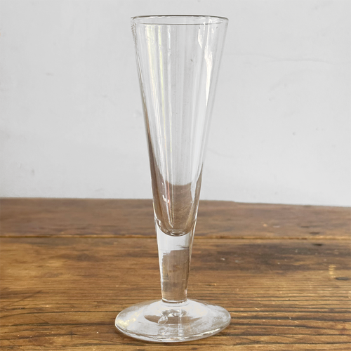 19th Century French Antique Champagne Flute (No. g19)