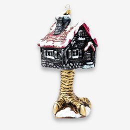 Haunted House On Chicken Leg Ornament