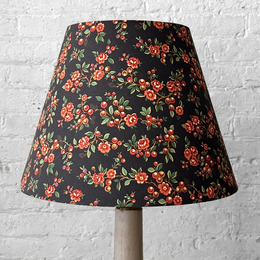 Custom Décors Barbares Lampshade in Serafane Black