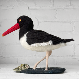 Needle Felted Oystercatcher #1