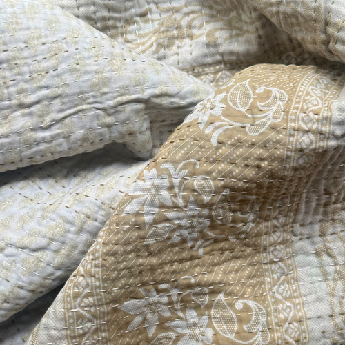 Vintage Sari Double Bedcover (10JF01)