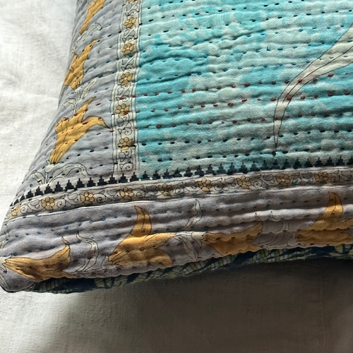 Vintage Sari Pillow (10JF11)