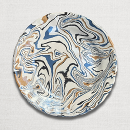 Marbled Dessert Plate XVIIIe in Lisbonne (LB 01)
