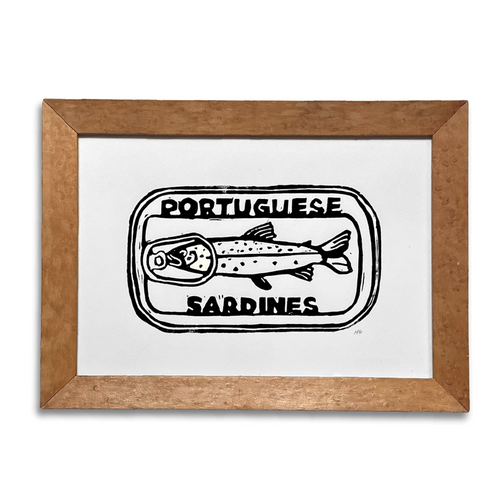 "Sardines" in a Vintage Frame