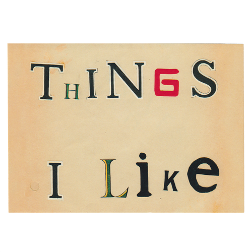 Things I Like