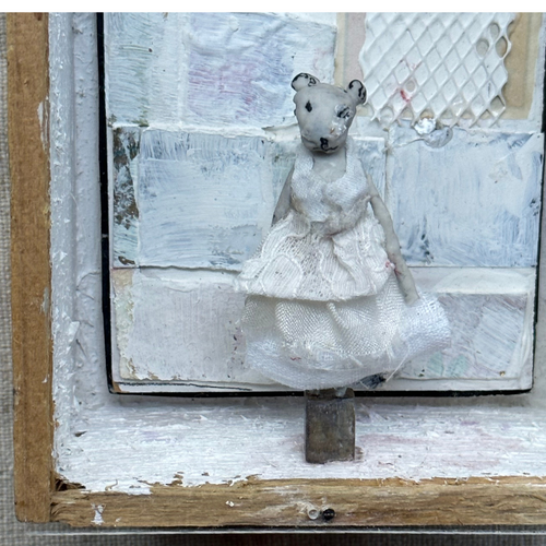 "Alice in her Party Dress" Assemblage